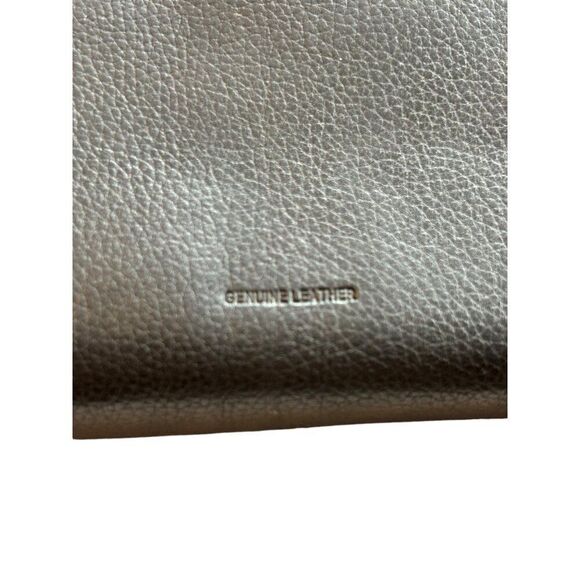 Genuine Leather Zip Wallet With Card Slots & ID Window For Men & Women - Picture 4 of 14